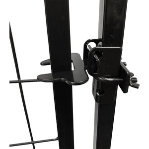 KennelMaster Dog Kennel Gate Panel, Black, 22.5-in x 57.75-in