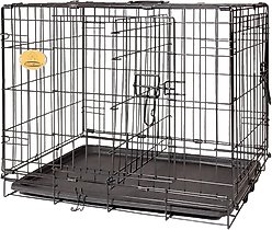 KennelMaster Folding Dog Kennel Crate, Black, 24-in x 17-in x 19-in slide 2 of 9