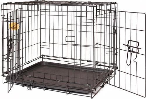 Show full view: KennelMaster Folding Dog Kennel Crate, Black, 48-in x 30-in x 33-in slide 4 of 10
