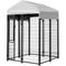Show in main carousel: KennelMaster Vinyl Coated Welded Wire Boxed Dog Kennel, Black, 4-ft x 4-ft x 6-ft slide 5 of 11