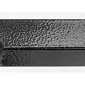 KennelMaster Vinyl Coated Welded Wire Boxed Dog Kennel, Black, 6-ft x 4-ft x 6-ft