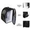 Show in main carousel: Kenneth Cole Reaction Collapsible Cat & Dog Travel Backpack Carrier, Black, 18-lbs slide 6 of 10