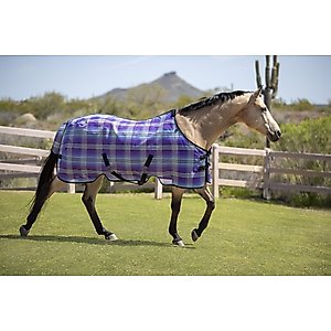 Kensington Protective Products Protective Sheet SureFit Horse Sheet, Lavender Mint, 78-in