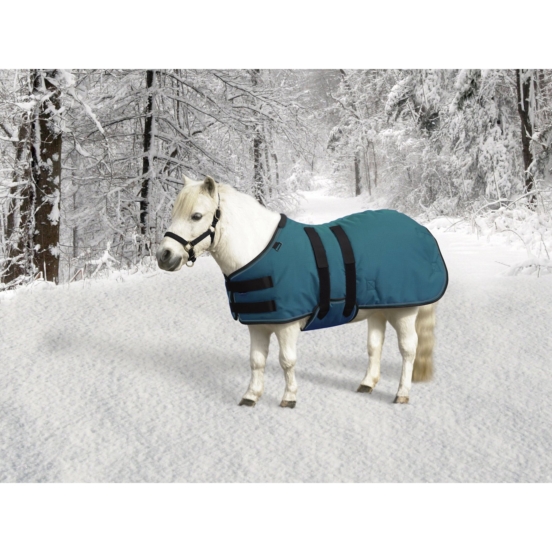 Kensington Protective Products Signature Light Weight Horse Turnout Blanket, 54-in, Harbor
