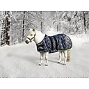 Kensington Protective Products Signature Mini Medium Weight Horse Turnout, Deluxe Black, 46-in