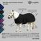 Show in main carousel: Kensington Protective Products Signature Medium Weight Mini Horse Turnout Blanket, 50-in, Deluxe Black slide 3 of 4