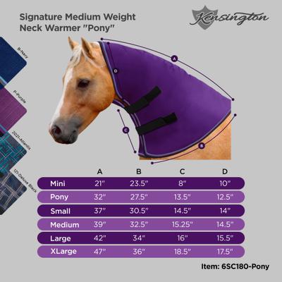Show full view: Kensington Protective Products Signature Pony Neck Warmer, Atlantis slide 4 of 4