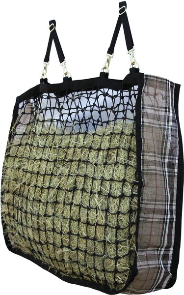 Kensington Protective Products 1 Flake Slow Feed Horse Hay Bag with Rim