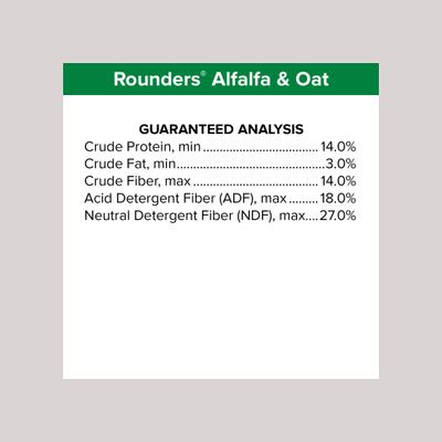 Show full view: Kent / Blue Seal Alfalfa & Oats Rounders Horse Treats, 30-oz bag slide 6 of 7
