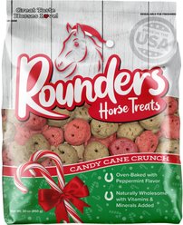 Kent / Blue Seal Candy Cane Rounders Horse Treats, 1.87-lb bag