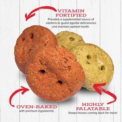 Show full view: Kent / Blue Seal Candy Cane Rounders Horse Treats, 1.87-lb bag slide 3 of 6