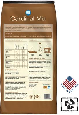 Show full view: Kent / Blue Seal Cardinal Mix Bird Food, 20-lb bag slide 2 of 10