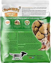 Kent / Blue Seal Crunchers Happy Belly, Digestive Health, Real Pumpkin, Dog Treats, 2-lb bag slide 2 of 2