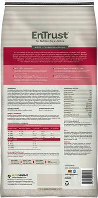 Show full view: Kent / Blue Seal EnTrust Chicken Meal Recipe No Soy or Wheat Dry Cat Food, 6-lb bag slide 3 of 7
