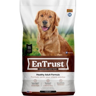 Kent / Blue Seal Kent / Blue Seal EnTrust Adult Chicken Meal & Barley Recipe Dry Dog Food, 20-lb bag