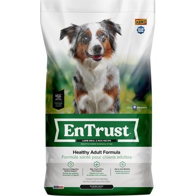 Kent / Blue Seal Kent / Blue Seal EnTrust Adult Lamb Meal & Rice Recipe Dry Dog Food, 20-lb bag