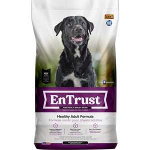 Kent / Blue Seal EnTrust Adult Pork Meal & Barley Recipe Dry Dog Food, 40-lb bag