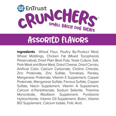 Show full view: Kent / Blue Seal EnTrust Crunchers Assorted Crunchy Dog Treats, Small, 3.5-lb bag slide 8 of 11