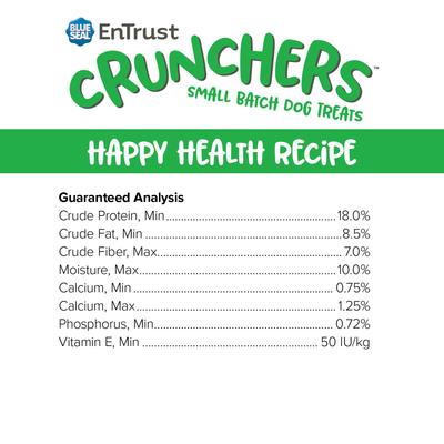 Show full view: Kent / Blue Seal EnTrust Crunchers Happy Health Crunchy Dog Treats, 2-lb bag slide 9 of 10