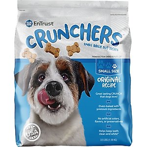 Kent / Blue Seal EnTrust Crunchers Original Crunchy Dog Treats, Small, 3.5-lb bag 