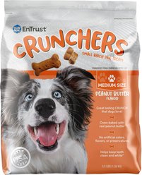 Kent / Blue Seal EnTrust Crunchers Peanut Butter Crunchy Dog Treats, Medium, 3.5-lb bag