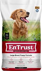 Kent / Blue Seal EnTrust Large Breed Puppy Chicken Meal & Barley Recipe Dry Dog Food, 18-lb bag