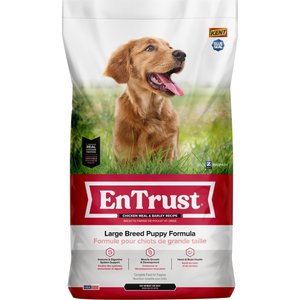 Kent / Blue Seal EnTrust Large Breed Puppy Chicken Meal & Barley Recipe Dry Dog Food, 18-lb bag