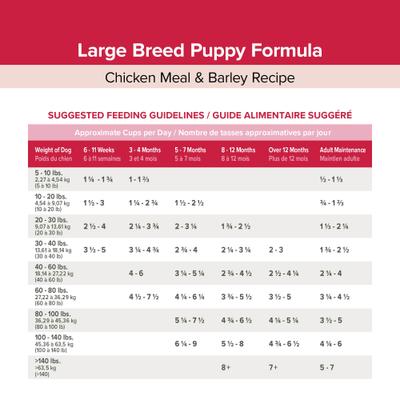 Show full view: Kent / Blue Seal EnTrust Large Breed Puppy Chicken Meal & Barley Recipe Dry Dog Food, 18-lb bag slide 5 of 7