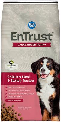 KENT BLUE SEAL EnTrust Large Breed Puppy Chicken Meal Barley