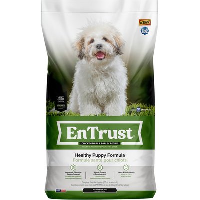 Kent / Blue Seal Kent / Blue Seal EnTrust Puppy Chicken Meal & Barley Recipe Dry Dog Food, 20-lb bag
