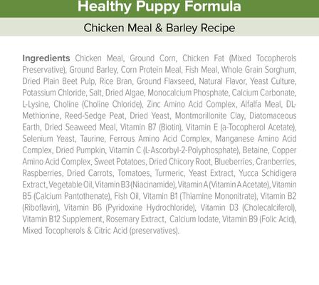 KENT BLUE SEAL EnTrust Puppy Chicken Meal Barley Recipe Dry