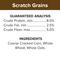 Show in main carousel: Kent / Blue Seal Home Fresh 8% Protein Scratch Grains Poultry Food, 7-lb bag slide 5 of 7