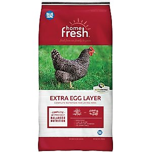 Kent / Blue Seal Home Fresh Extra Egg Layer 17% Protein Pellets Poultry Feed, 25-lb bag