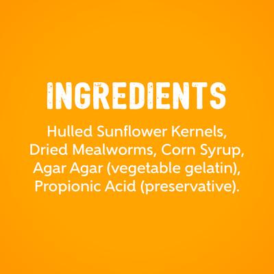 Show full view: Kent / Blue Seal Home Fresh Sunny Mealworm Premium Poultry & Chicken Treat Bar, 1.6-lb block slide 6 of 7