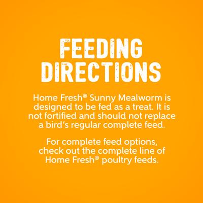 Show full view: Kent / Blue Seal Home Fresh Sunny Mealworm Premium Poultry & Chicken Treat Bar, 1.6-lb block slide 4 of 7