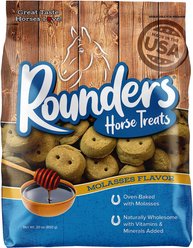 Kent / Blue Seal Rounders Molasses Flavor Horse Treats, 30-oz bag