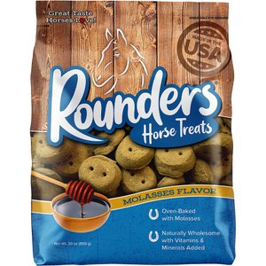 Kent / Blue Seal Rounders Molasses Flavor Horse Treats, 30-oz bag