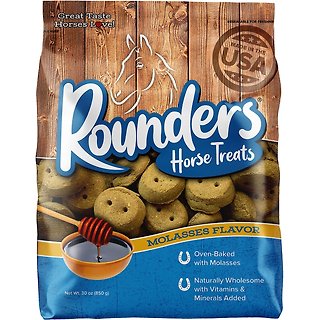 Kent / Blue Seal Rounders Molasses Flavor Horse Treats, 30-oz bag slide 1 of 6