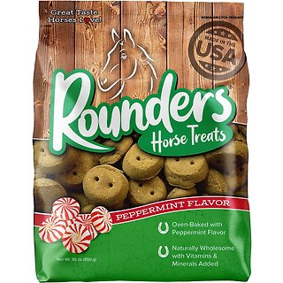 Kent / Blue Seal Rounders Peppermint Flavor Horse Treats, 30-oz bag slide 1 of 6