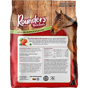 Kent / Blue Seal Rounders Spiced Apple Flavor Horse Treats, 30-oz bag