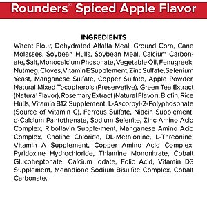Kent / Blue Seal Rounders Spiced Apple Flavor Horse Treats, 30-oz bag