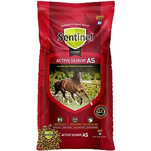 Kent / Blue Seal Sentinel Active Senior Horse Feed, 50-lb bag