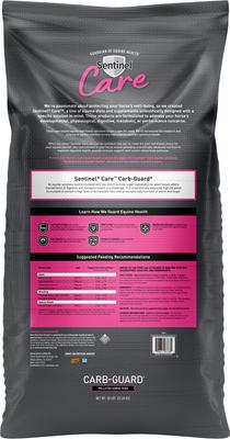 Show full view: Kent / Blue Seal Sentinel Care Carb-Guard Horse Feed, 50-lb bag slide 3 of 10