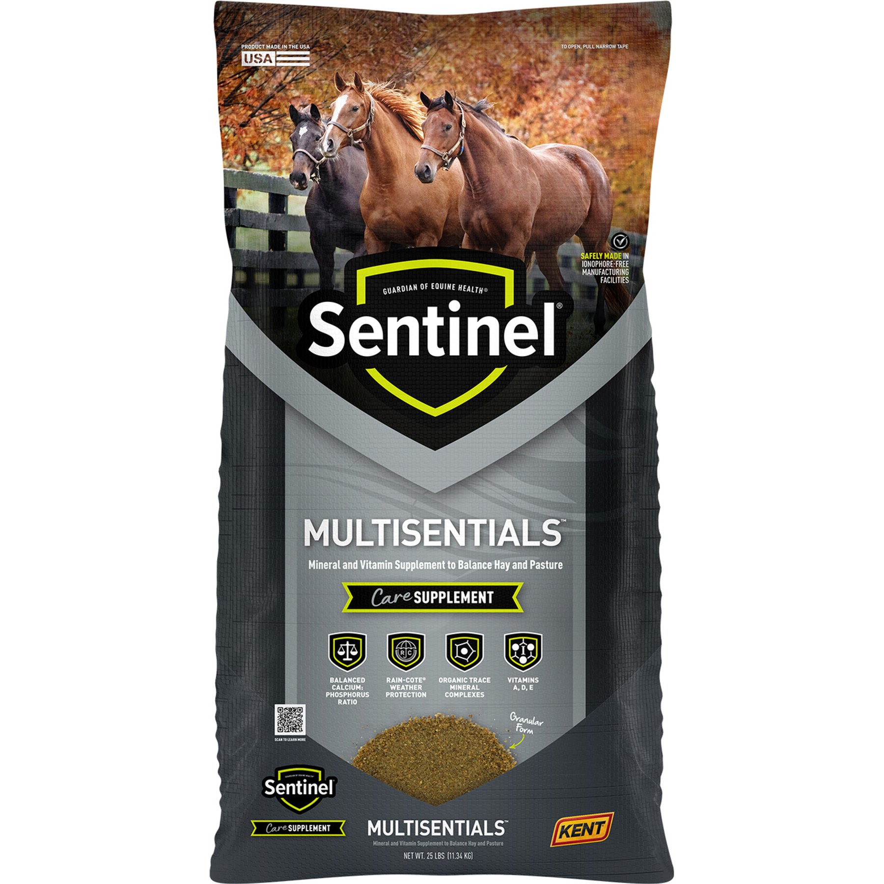 Kent / Blue Seal Sentinel Care MultiSentials 1:1 Horse Feed, 25-lb bag
