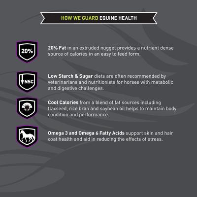 Show full view: Kent / Blue Seal Sentinel Care - Omegatin Horse Food, 40-lb bag slide 4 of 10