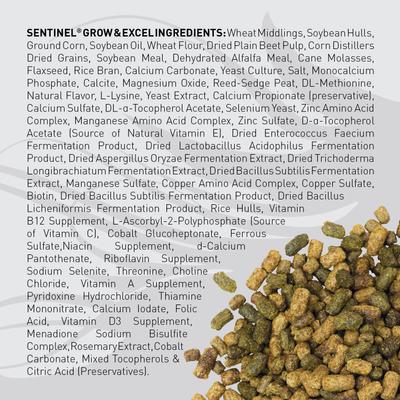 Show full view: Kent / Blue Seal Sentinel Grow & Excel Horse Feed, 50-lb bag slide 7 of 8