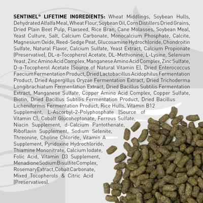 Show full view: Kent / Blue Seal Sentinel LifeTime Horse Feed, 50-lb bag slide 4 of 8