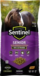 Kent / Blue Seal Sentinel Senior SR Low Sugar Low Starch Horse Feed, 50-lb bag