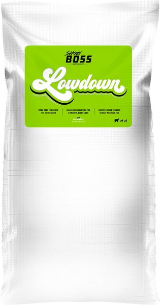 Kent / Blue Seal ShowBoss Lowdown Show Cattle, Sheep & Goat Feed, 40-lb bag