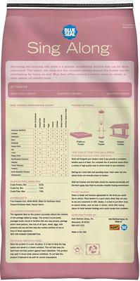 Show full view: Kent / Blue Seal Sing Along Bird Food, 40-lb bag slide 2 of 11